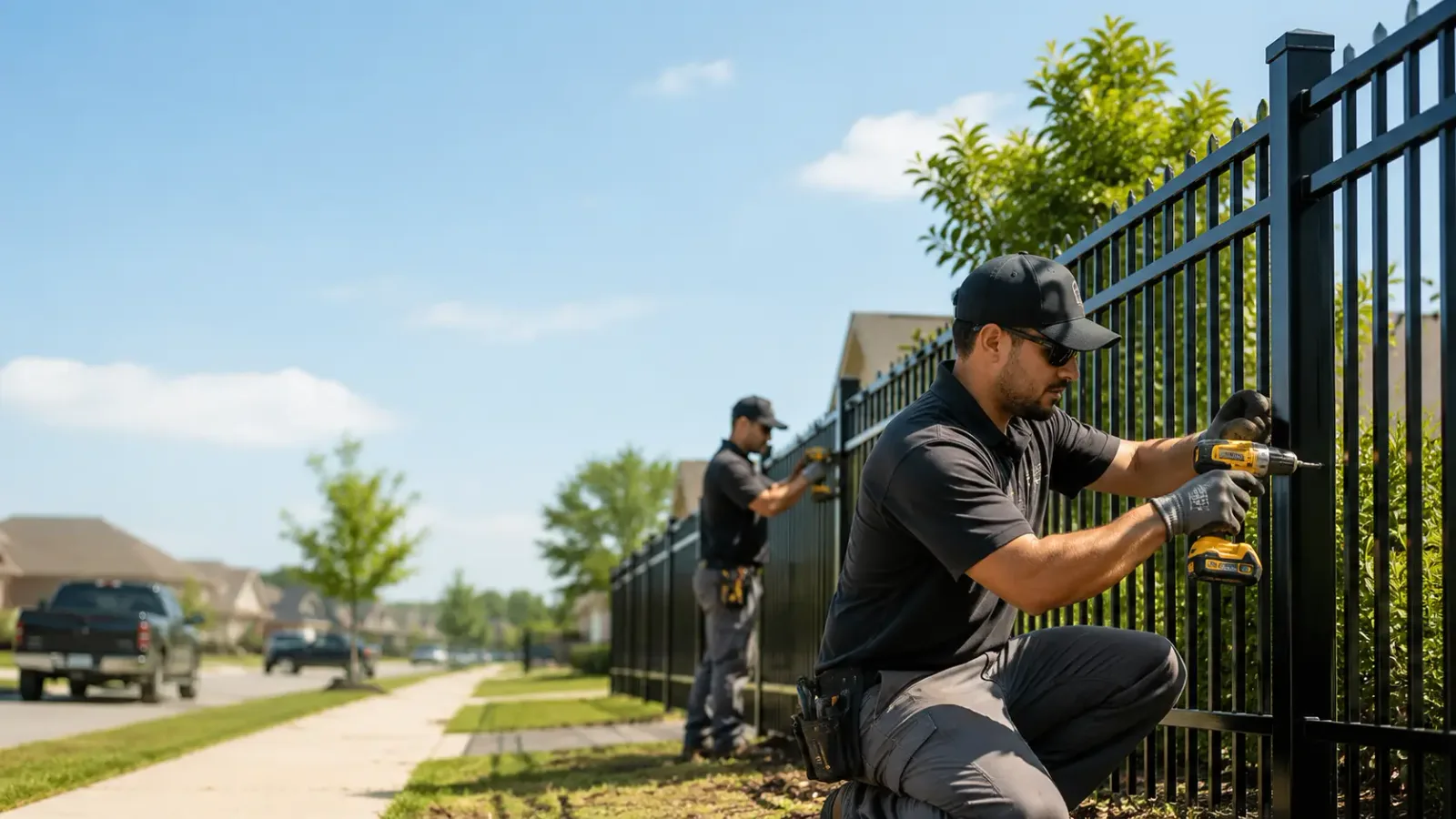 Metal Fence Installation in Rose Hill, IA